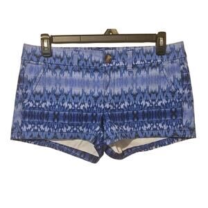 American Eagle Women's Shortie Stretch Low-Rise Art Print‎ Short Size 10